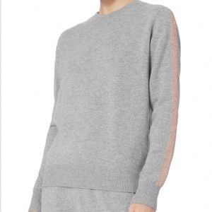 10 Crosby Derek Lam lurex stripe sweater